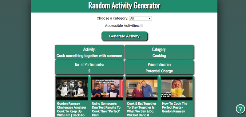 Random Activity Generator App